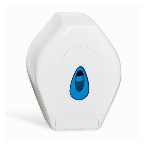 Mini Jumbo Toilet Roll Dispenser 100m White
