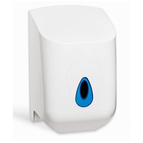 Mini Jumbo Toilet Roll Dispenser 300m White