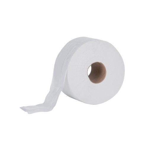 Mini Jumbo Toilet Roll 2Ply 1600 Sheets (Pack 12) MJTR