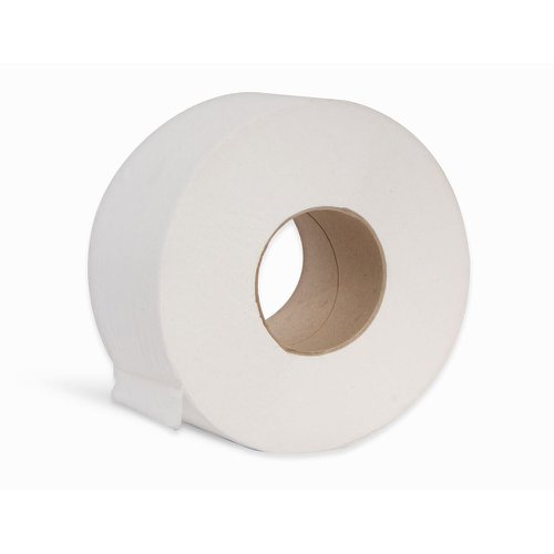 Mini Jumbo Toilet Roll 2ply 150m White (Pack 12)