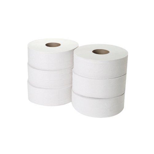 Jumbo Toilet Roll 60mm Core 300m (Pack 6)