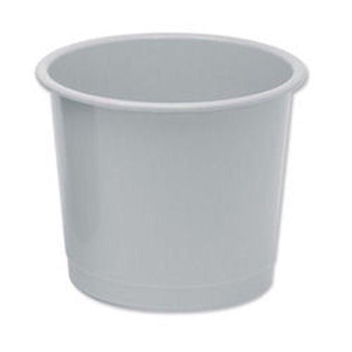 Plastic Waste Bin Grey