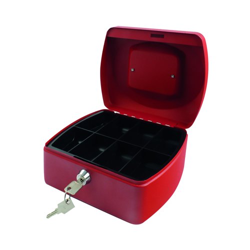 Cash Box 196mm Red