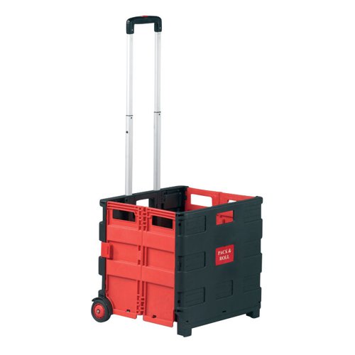 Toptruck Foldable Box Trolley Red/Black FBT