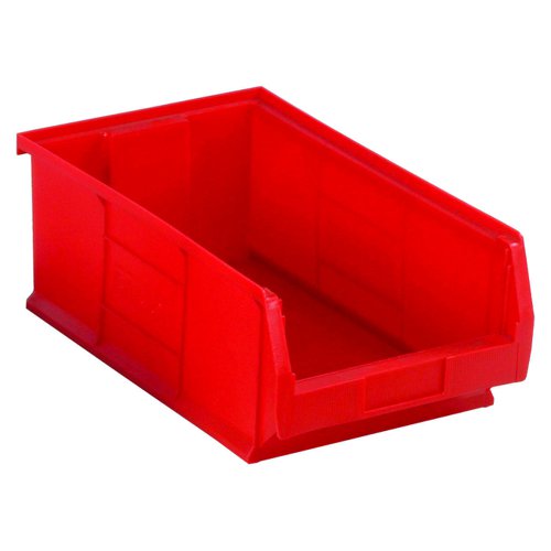 Topstore Semi Open Fronted Container TC7 Red 520x310x200mm (Pack 5) 010072
