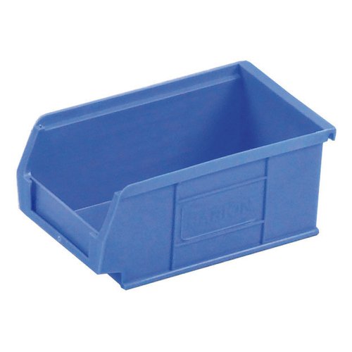 Topstore Semi Open Fronted Container TC2 Blue 165x100x75mm (Pack 3x20) 010021/60