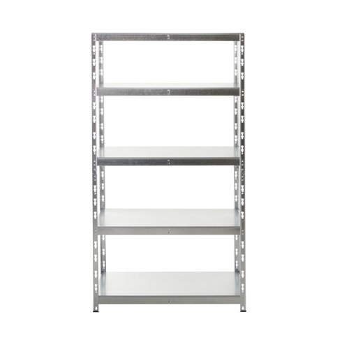 Mammoth Galvanised Shelving 5 Shelves 1000x600x1800mm BGS0605Z