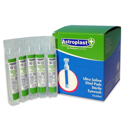 Wallace Cameron Astroplast Saline Eyepods 20ml (Pack 25) 2404042