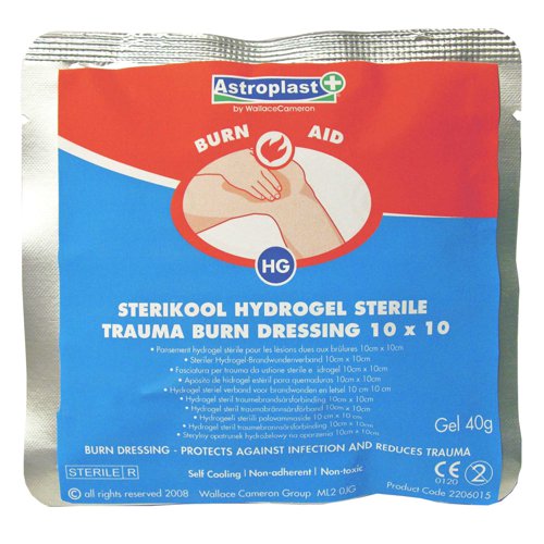 Wallace Cameron Astroplast Burn Dressing 100x100mm (Pack 10) 2203029