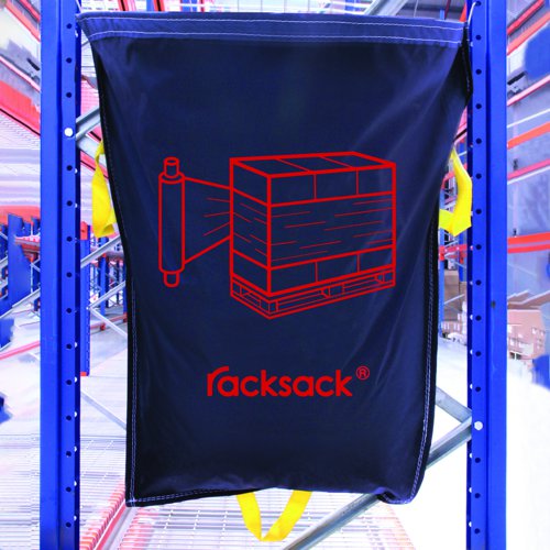 Racksack Waste Bag Blue Shrink Wrap Symbol RSB1/SWNT