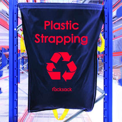 racksack Waste Bag Blue Plastic Strapping (Pack 5) RSB5/PS