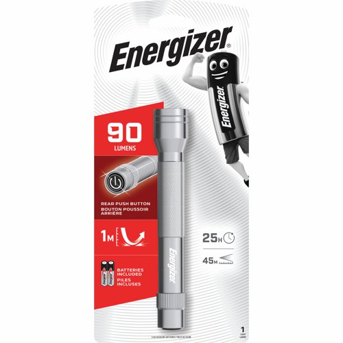 Energizer LED Metal Handheld 2AA Torch LCM2A5 634041