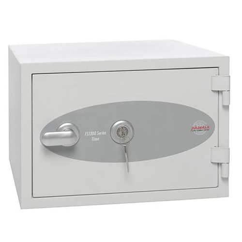 Phoenix Titan Fire & Security Safe 405x355x300mm Key Lock FS1302K