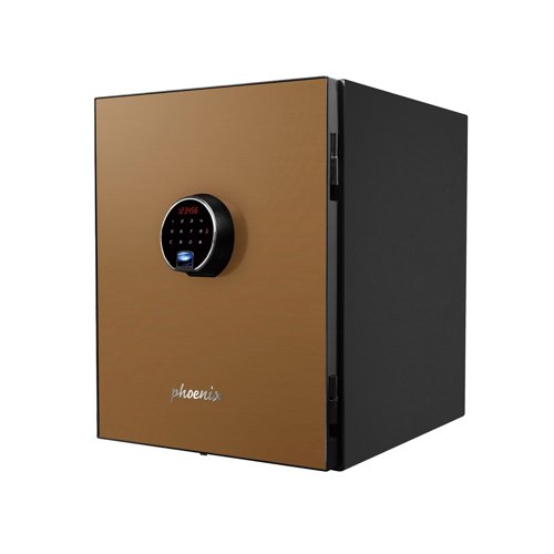 Phoenix Spectrum Plus Luxury Fire Safe 405x470x520mm Fingerprint Lock Gold LS6011FG