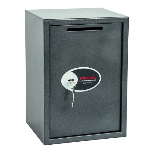 Phoenix Vela Home & Office Deposit Safe 350x310x500mm Key Lock SS0804KD