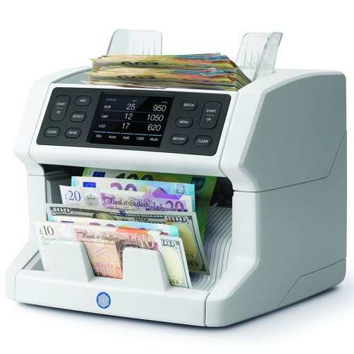 Safescan 2865-S UK Easy Clean Banknote Value Counter 112-0653