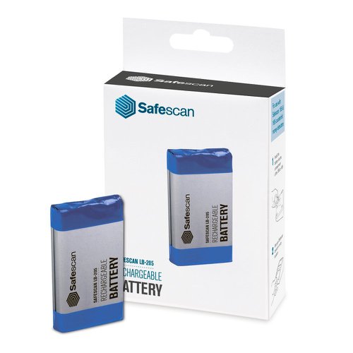 Safescan LB-205 Coin Counter Recharageable Battery 131-0477