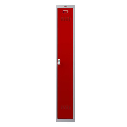 Phoenix PL1130 1 Column 1 Door Locker Grey/Red Electronic Lock PL1130GRE