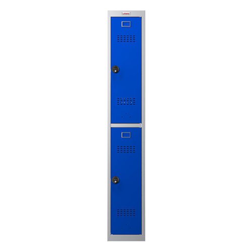 Phoenix PL1230 1 Column 2 Door Locker Grey/Blue Combination Lock PL1230GBC