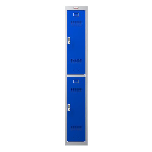 Phoenix PL1230 1 Column 2 Door Locker Grey/Blue Electronic Lock PL1230GBE