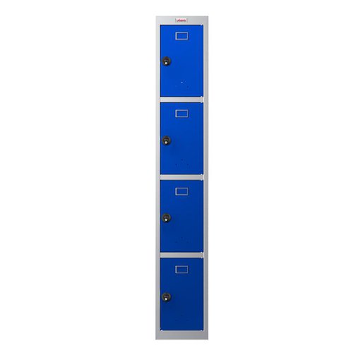 Phoenix PL1430 1 Column 4 Door Locker Grey/Blue Combination Lock PL1430GBC