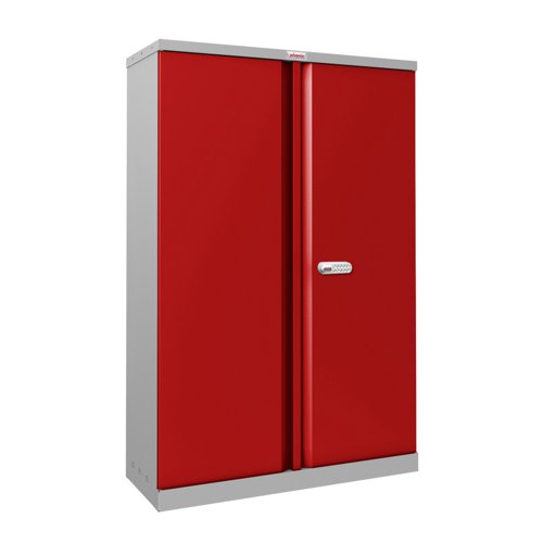 Phoenix SCL Series Secure Cupboard 915x370x1400mm Grey/Red Electronic Lock SCL1491GRE