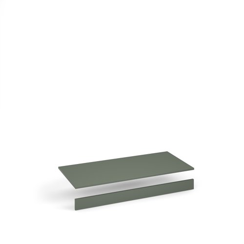 Flux Locker Top & Plinth 1200mm Reed Green FLS-TP12-RG