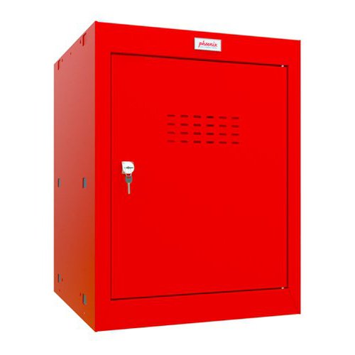 Phoenix CL0544 Cube Locker 400x400x520mm Red Key Lock CL0544RRK