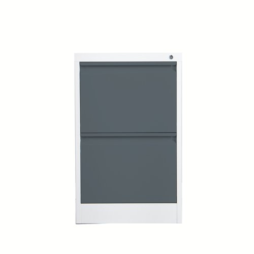 Phoenix FC Series Filing Cabinet 2 Drawer Key Lock Grey/Anthracite FC1002GAK
