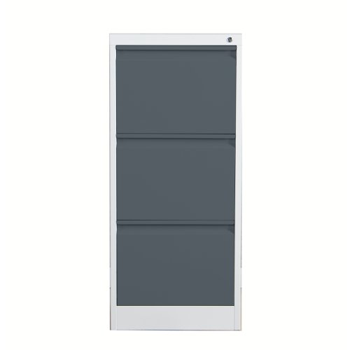 Phoenix FC Series Filing Cabinet 3 Drawer Key Lock Grey/Anthracite FC1003GAK