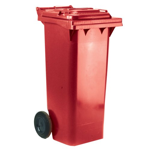 Wheelie Bin 140 Litre Red