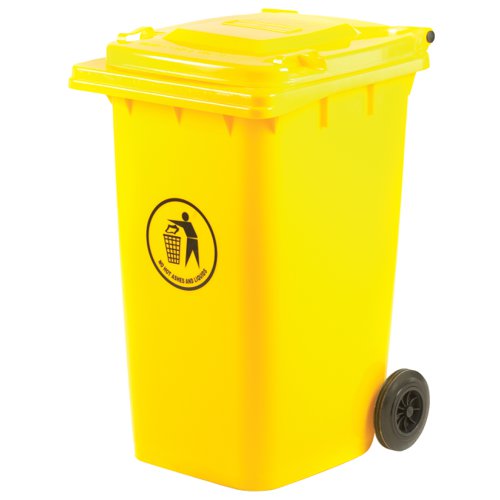 Wheelie Bin 240 Litre Yellow