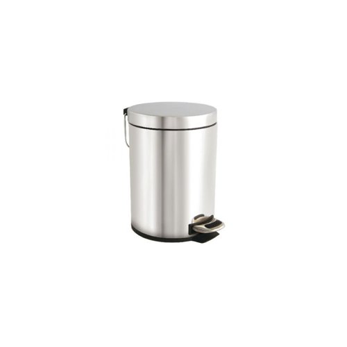 Stainless Pedal Bin 3 Litre Silver
