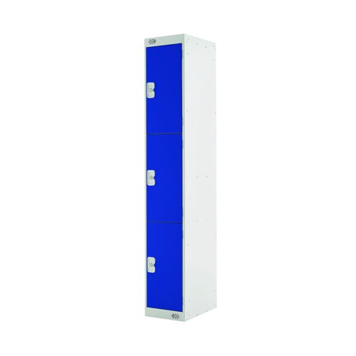 ACTIVECOAT 3 Door Locker 300x300x1800mm Blue Door M12213GUCF00