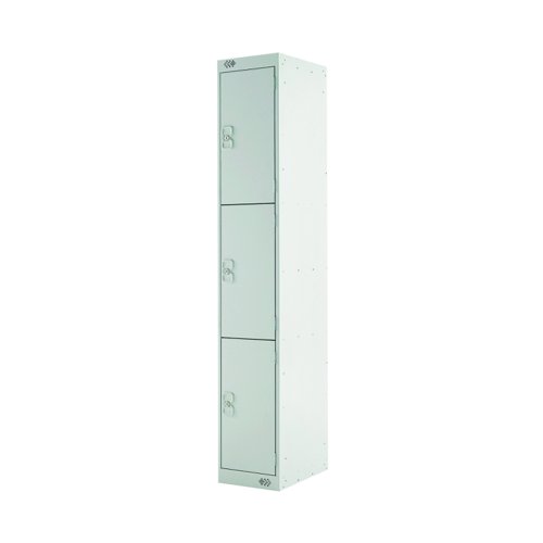 ACTIVECOAT 3 Door Locker 300x300x1800mm Light Grey Door M12213GUGU00