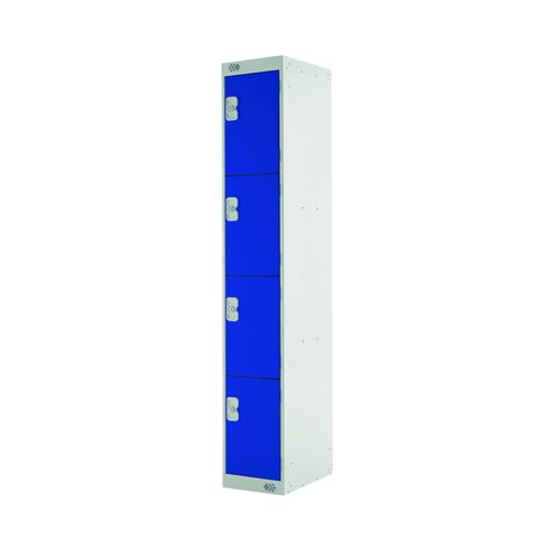 ACTIVECOAT 4 Door Locker 300x300x1800mm Blue Door M12214GUCF00
