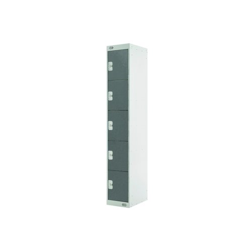 ACTIVECOAT 5 Door Locker 300x300x1800mm Dark Grey Door M12215GUHY00