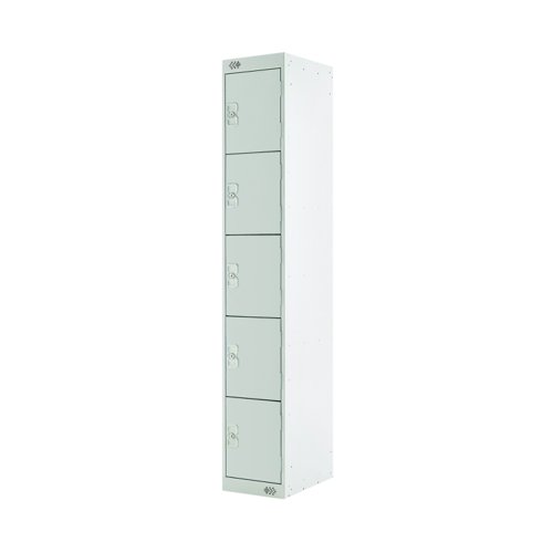 ACTIVECOAT 5 Door Locker 300x300x1800mm Light Grey Door M12215GUGU00