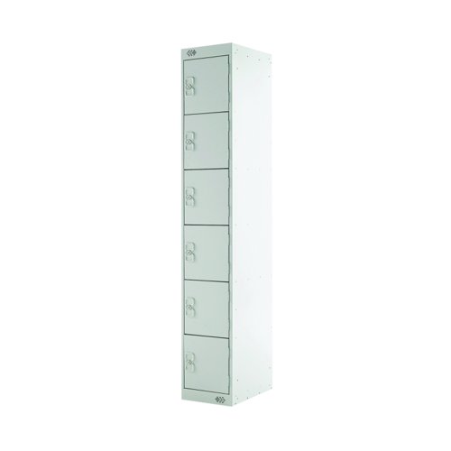 ACTIVECOAT 6 Door Locker 300x300x1800mm Light Grey Door M12216GUGU00