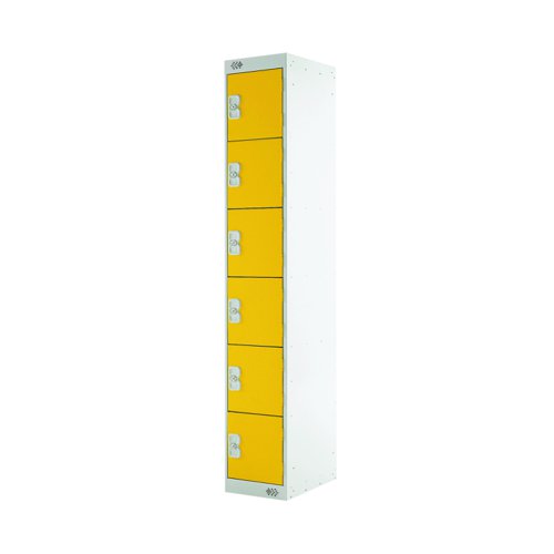 ACTIVECOAT 6 Door Locker 300x300x1800mm Yellow Door M12216GUYD00