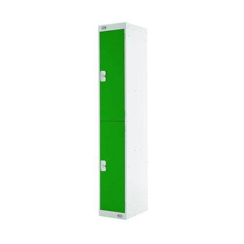 ACTIVECOAT 2 Door Locker 300x450x1800mm Green Door M12512GUPD00