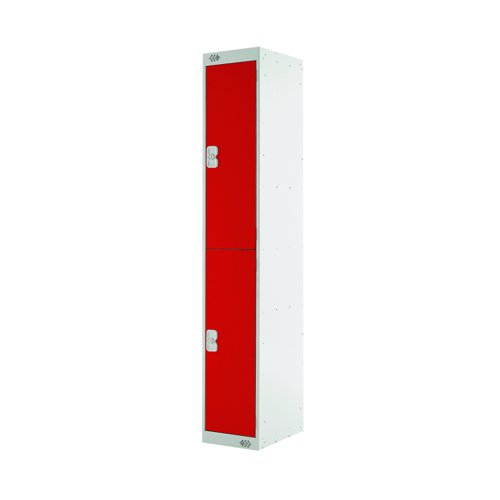 ACTIVECOAT 2 Door Locker 300x450x1800mm Red Door M12512GURD00