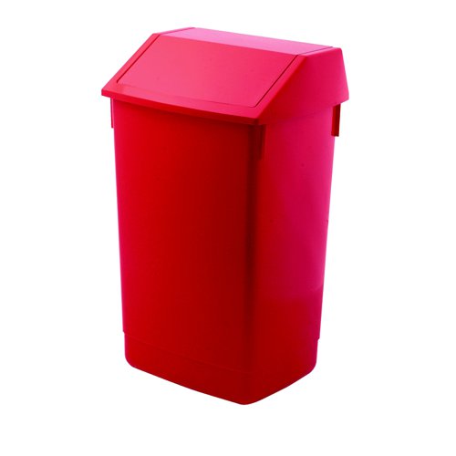 Addis Fliptop Bin 60 Litre Red AG813421