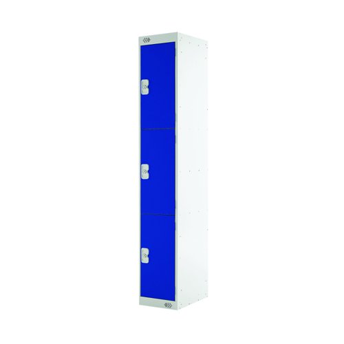 ACTIVECOAT 3 Door Locker 300x450x1800mm Blue Door M12513GUCF00