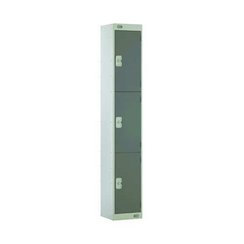 ACTIVECOAT 3 Door Locker 300x450x1800mm Dark Grey Door M12513GUHY00