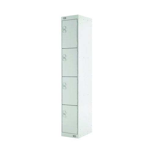 ACTIVECOAT 4 Door Locker 300x450x1800mm Light Grey Door M12514GUGU00