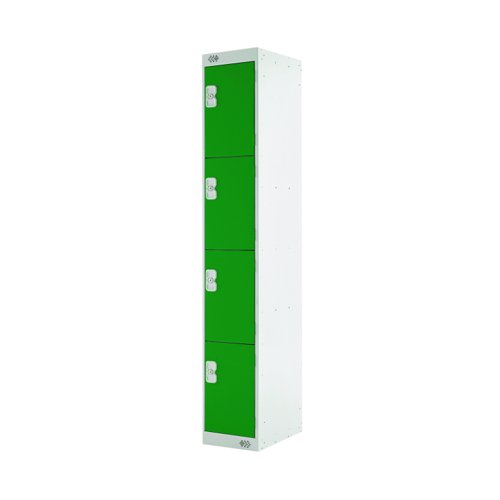 ACTIVECOAT 4 Door Locker 300x450x1800mm Green Door M12514GUPD00