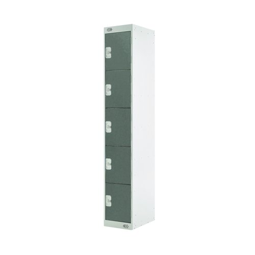 ACTIVECOAT 5 Door Locker 300x450x1800mm Dark Grey Door M12515GUHY00
