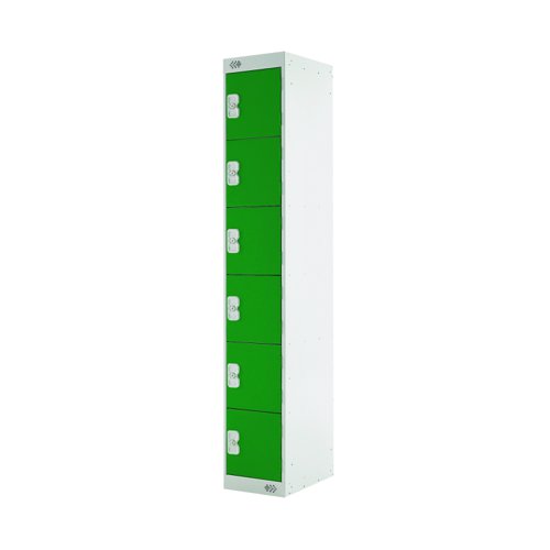 ACTIVECOAT 6 Door Locker 300x450x1800mm Green Door M12516GUPD00