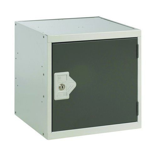 ACTIVECOAT 1 Door Cube Locker 300x300x300mm Dark Grey Door QU1212A01GUHY
